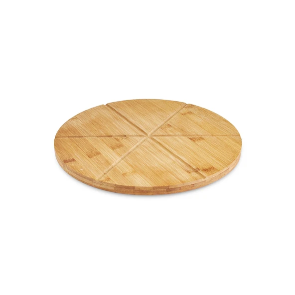 Karaca Bambu Lezza Pizza Kesme Tahtası ve Sunumluk - Resim 5