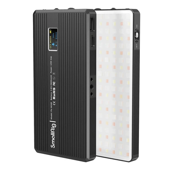 SmallRig 3157 Pix M160 (13Watt) RGB LED Video ışığı ürün görseli