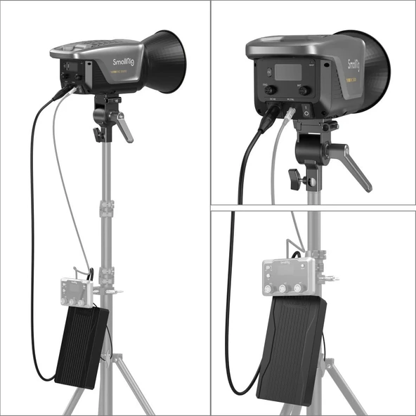 SmallRig 3961 RC 350D COB LED Beyaz Video Işığı - Resim 7