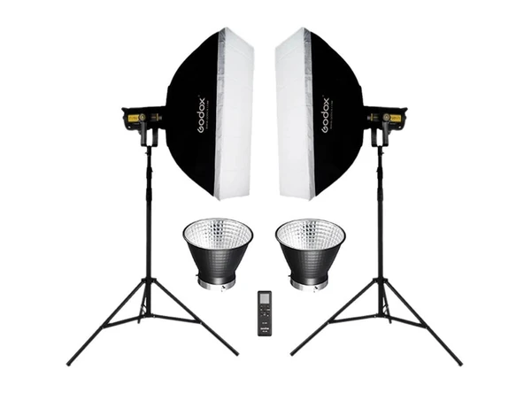 Godox FV200 2'li 200 Watt LED Video Işığı ürün görseli