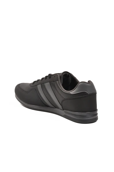 Slazenger Siyah Büyük Numara Bağcıklı Erkek Spor Ayakkabı - Resim 4