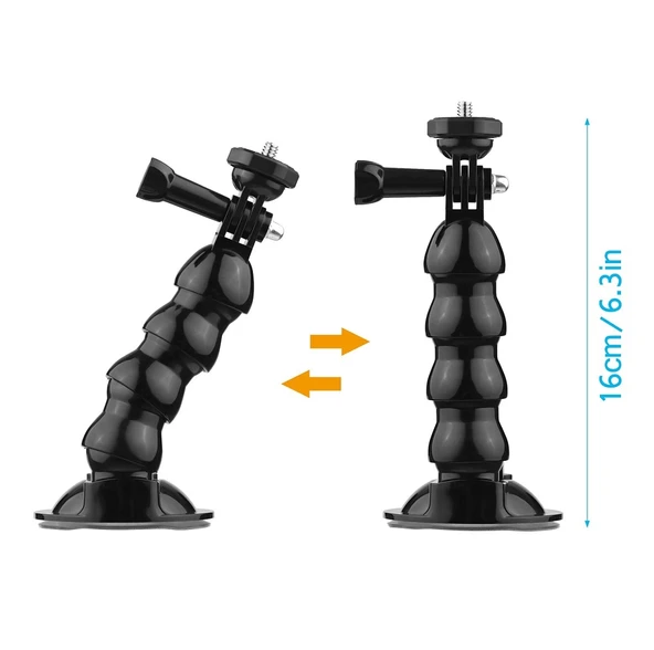 Andoer D11595 Telefon ve Kamera için 16cm Esnek Vantuz - 4