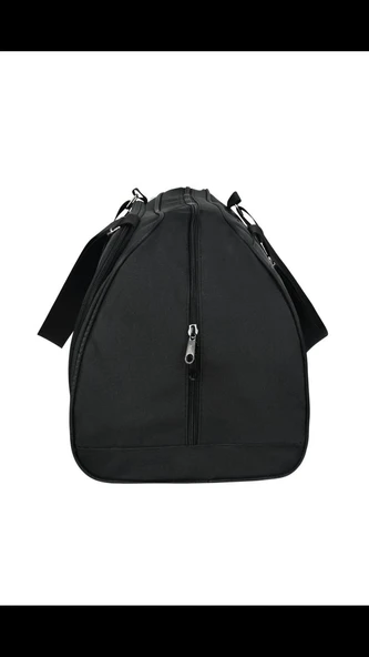 Askılıklı Spor El Valizi Orta Boy Su Geçirmez El Çantası Sıyah - Resim 2