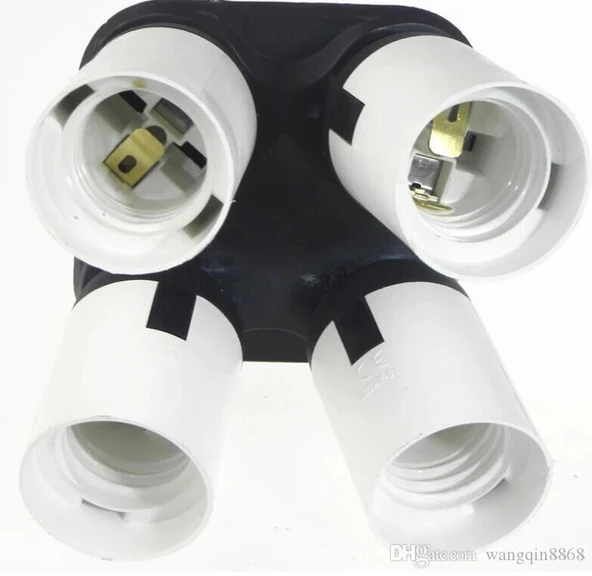 OEM Marka  L004 50x70 Softbox için (4'lü) Ampul Yuvası - Resim 2