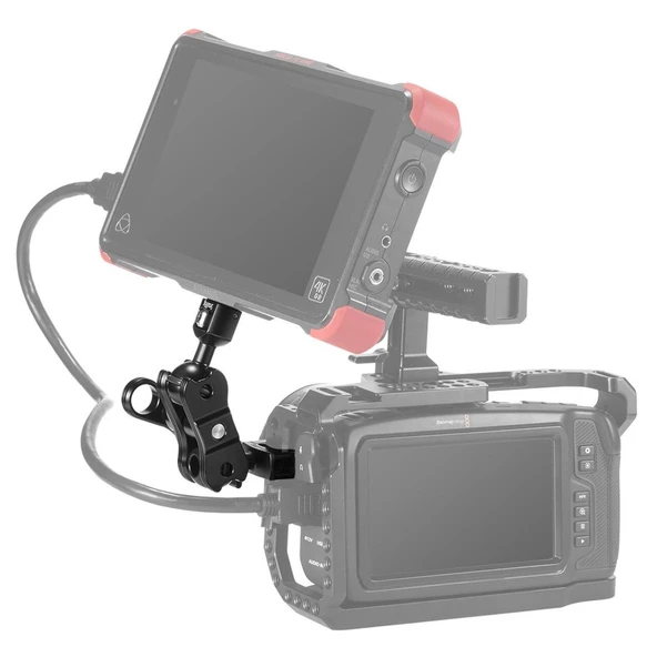 SmallRig 2071 Vidalı ve NATO Kelepçe Bilyalı Kafa - Resim 3