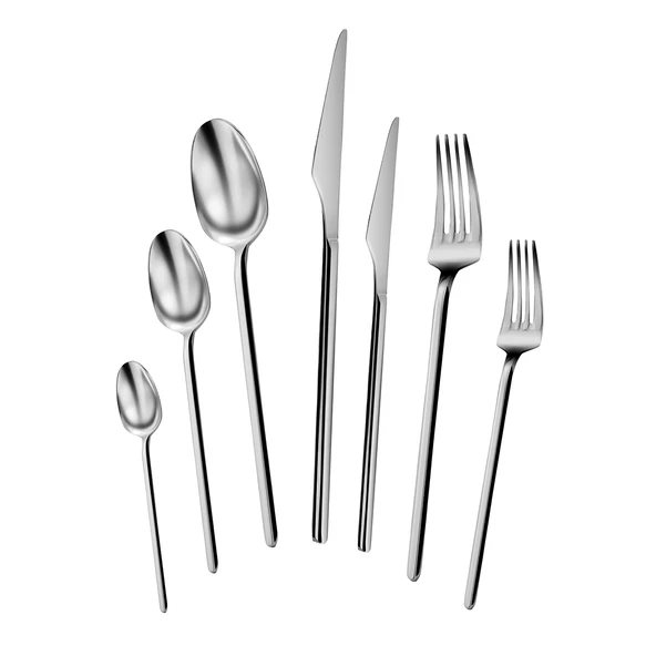 Aryıldız Volga 84 Parça 12 Kişilik Çatal Kaşık Bıçak Takımı - Resim 2