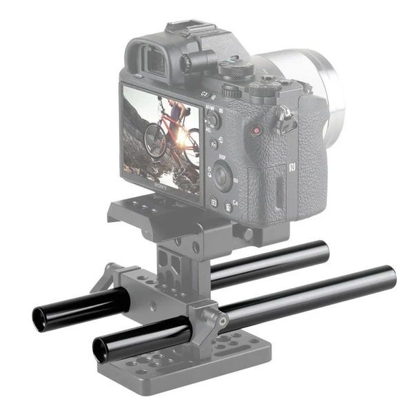 SmallRig 1051 2 adet 15mm  Çubuk (M12-20cm) - Resim 3