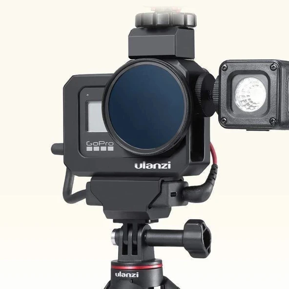 Ulanzi G8-5 GoPro 8 için Vlog Metal Kafes - Resim 3