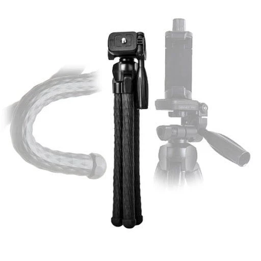 Yunteng VCT-3280 Esnek Bacaklı Ayarlanabilen Masa Tripotu - Resim 2