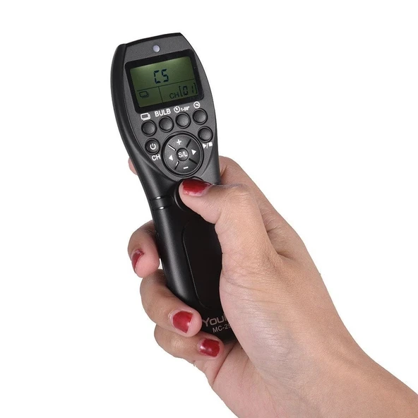 YouPro MC-292 (Canon N3) 2.4G Kablosuz Zamanlayıcı Uzaktan Kumanda - Resim 4