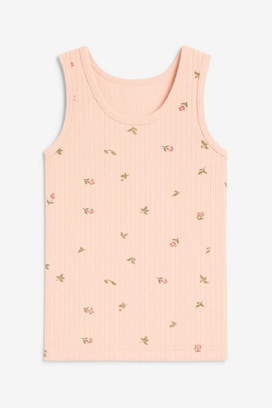 Kız Çocuk Derby Ribana Geniş Askılı Atlet 6'lı Set ürün görseli