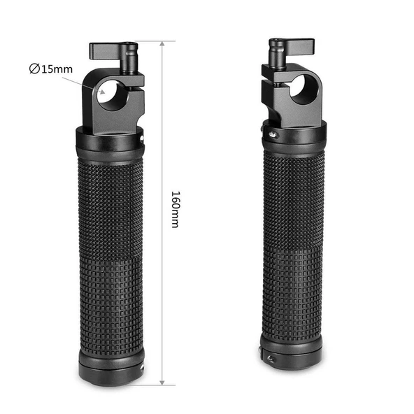 SmallRig 1626 15mm Çubuk Kelepçeli  Kulp (2 adet) - Resim 2