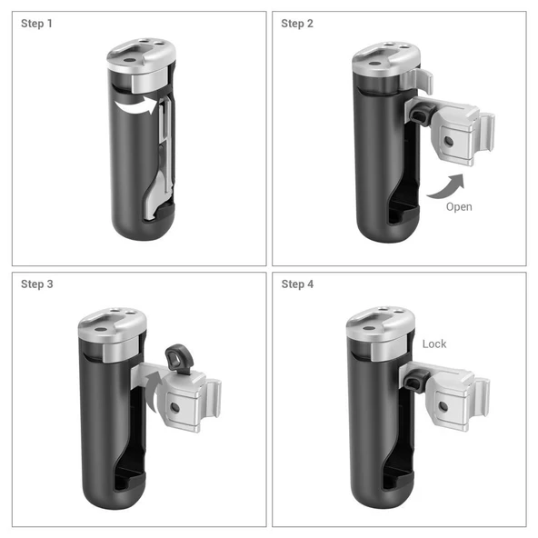 SmallRig 3922 Katlanabilir Yan Kol - Resim 4