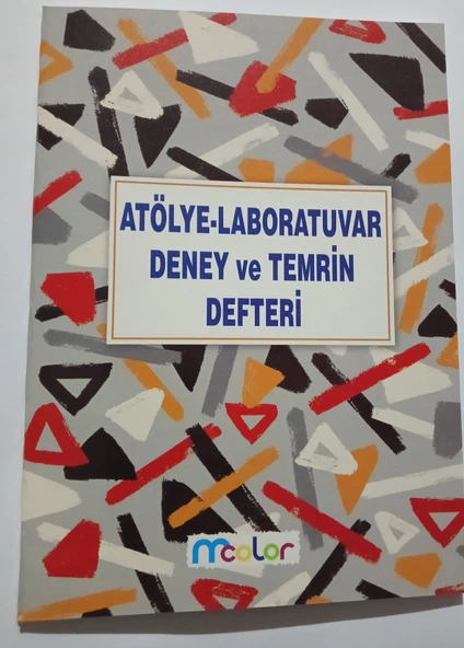 Atölye temrin defteri - 1