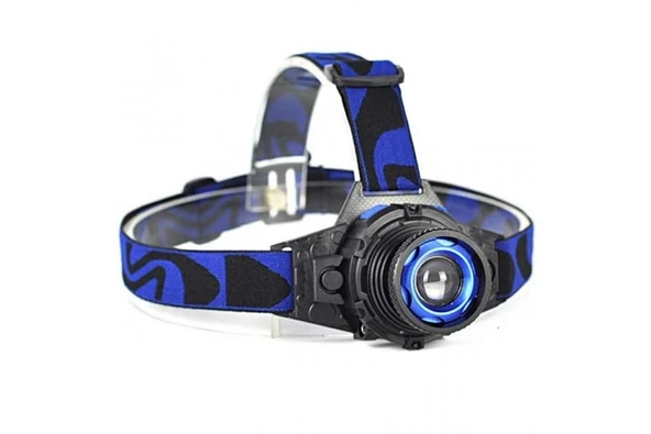 Q5 Şarjlı Mercekli Kafa Feneri Lambası Cree Led Ampül ürün görseli 1