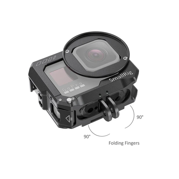 SmallRig CVG2505 GoPro HERO8 için Vlogging Kafesi - Resim 4