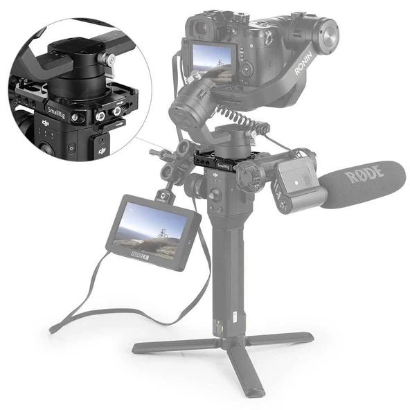 SmallRig 2221 DJI Ronin S Gimbal için Montaj Kelepçesi - Resim 3