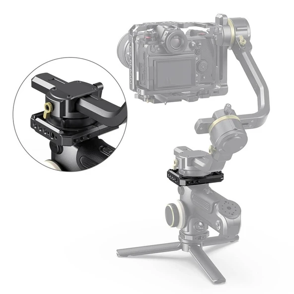 SmallRig 2853 ZHIYUN CRANE 3S Gimbal için  Montaj Kelepçesi - Resim 4