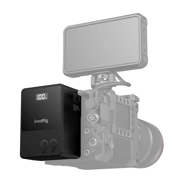 SmallRig 3581 VB155 Mini V Mount Pil - Resim 6