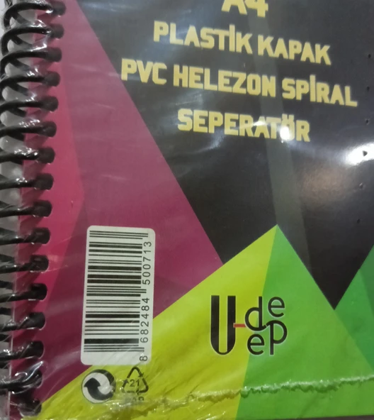 Çoklu defter 3+1 pp sprialli - 2