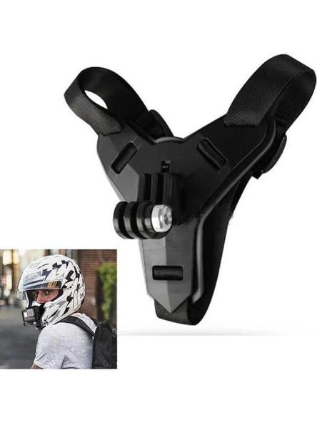 Oem Marka  GP523 Aksiyon Kameralar Uyumlu Kask Bağlantı Aparatı - Resim 2