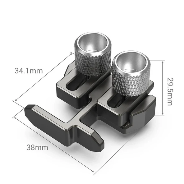 SmallRig 2768 BMPCC 4K 6K Kafes için HDMI ve USB Tip-C Kablo Kelepçesi - Resim 2