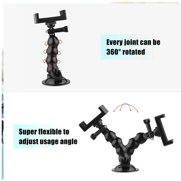 Andoer D11595 Telefon ve Kamera için 16cm Esnek Vantuz - 5