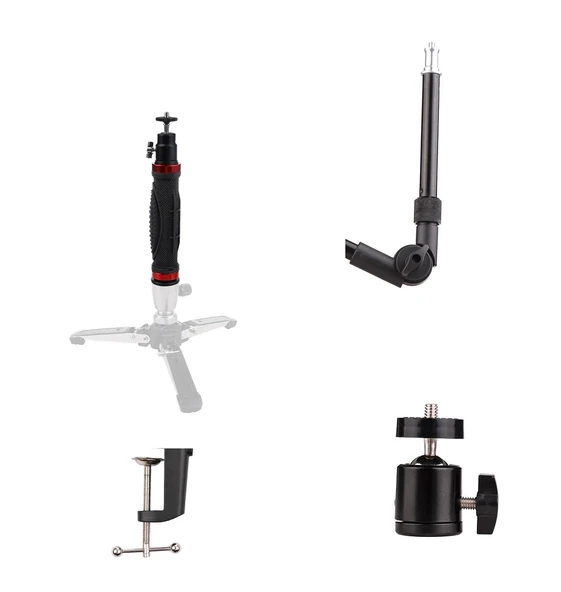 Andoer 1/4'' Vidalı Sap Tutacağı D1897 - Resim 4