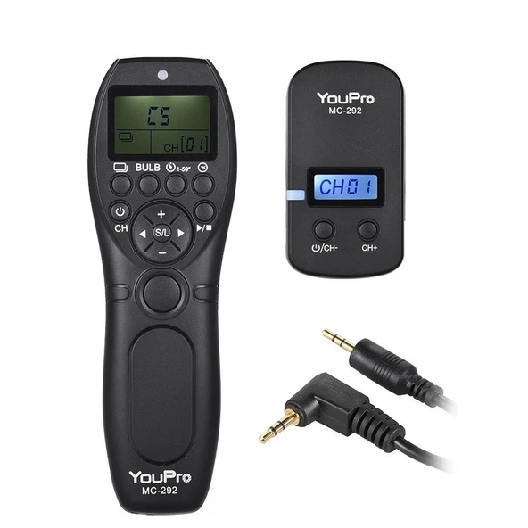 YouPro MC-292 (Canon E3) 2.4G Kablosuz Zamanlayıcı Uzaktan Kumanda ürün görseli