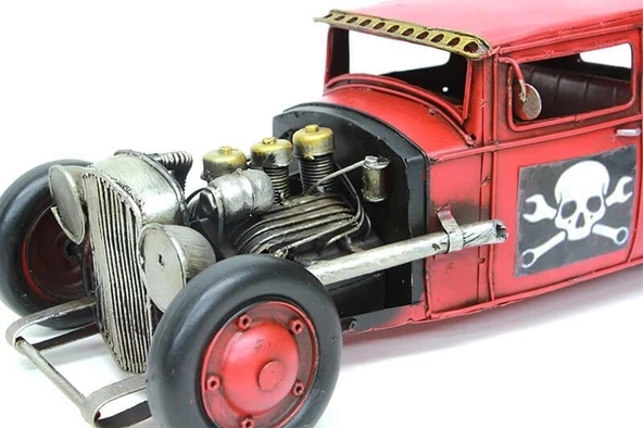 Dekoratif Metal Araba Biblo Dekoratif Hediyelik - Resim 4