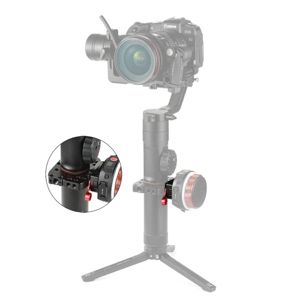 SmallRig FAQ2323 Nucleus-Nano El Tekerlek Denetleyicisi için Hızlı Yayın Kelepçe - Resim 3