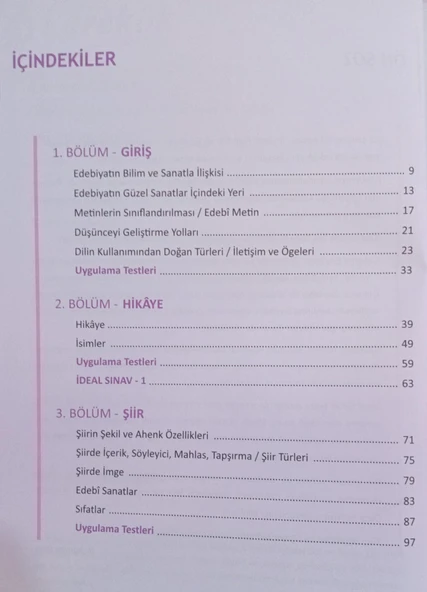 Karekök Yayınları Karekök 9. Sınıf Türk Dili Ve Edebiyatı Soru Bankası - 2