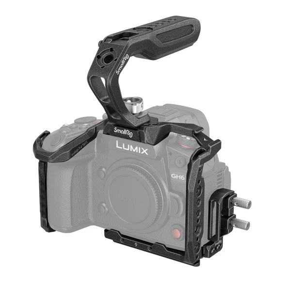 SmallRig 3441 Panasonic LUMIX GH6 için “Black Mamba” Serisi Kamera Kafes Kiti ürün görseli