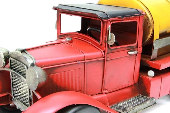 Dekoratif Metal Tanker Biblo Dekoratif Hediyelik - Resim 4