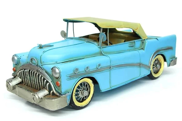 Dekoratif Metal Araba Biblo Dekoratif Hediyelik ürün görseli 1