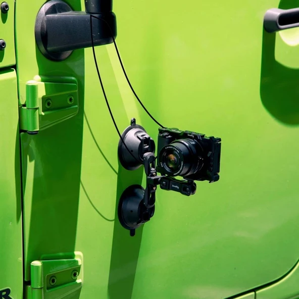 SmallRig SC-2K 3566 Taşınabilir Çift Vantuz - Resim 5