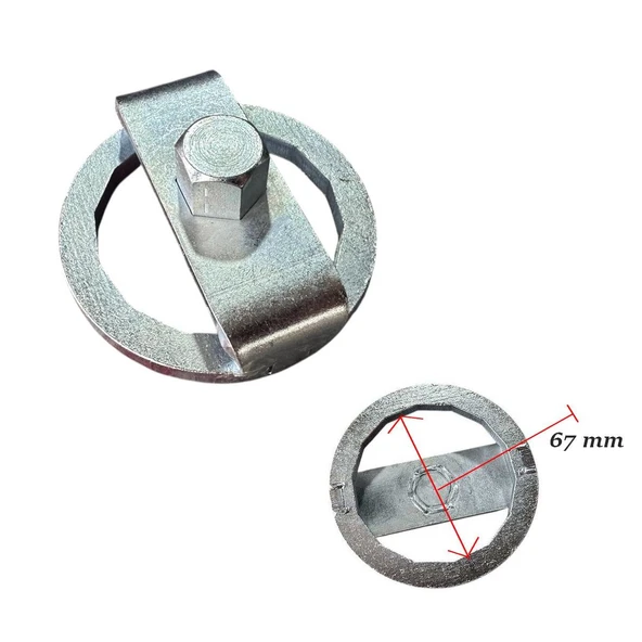 Motosiklet Yağ Filtresi Sökme Aparat 67mm