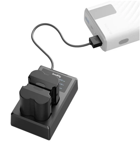 SmallRig 4085 NP-W235 Çiftli Şarj Cihazı - Resim 5