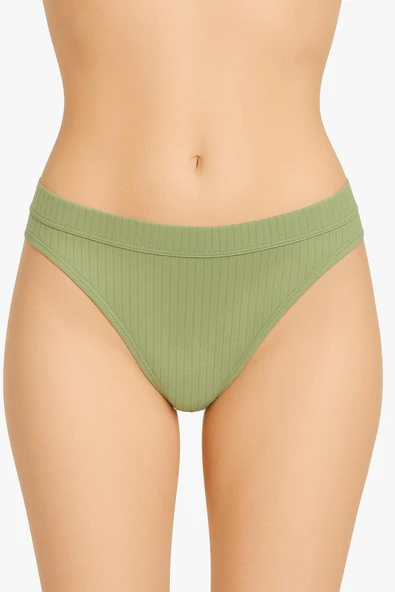 Kadın Pamuklu Tanga Külot 5’li Paket - Mint Yeşili ürün görseli