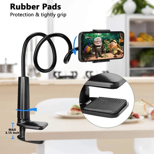 OEM Marka P362 Esnek Masa Üstü Telefon Tutucusu - Resim 3