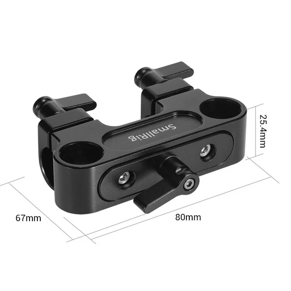 SmallRig DCD2374 90 ° Çift Çubuk Kelepçe - Resim 3