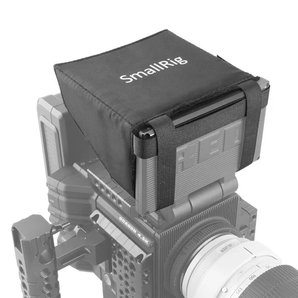 SmallRig 1845 Panasonic Lumix GH5 / GH4 / G85 / G7 / GX8 4.7 ''LCD Monitör Gölgelik - Resim 2