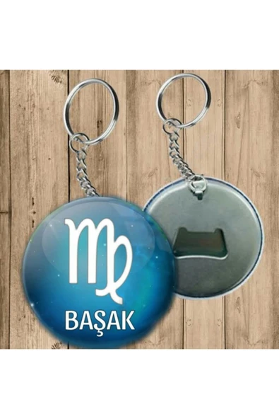 Başak Burcu Anahtarlık - Açacaklı Anahtarlık