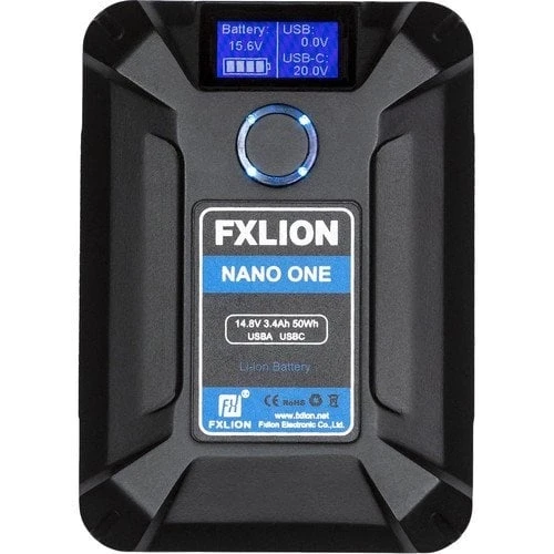 FXLİON Nano ONE 50Wh 14.8V Ultra-Compact V-Mount Pil ürün görseli