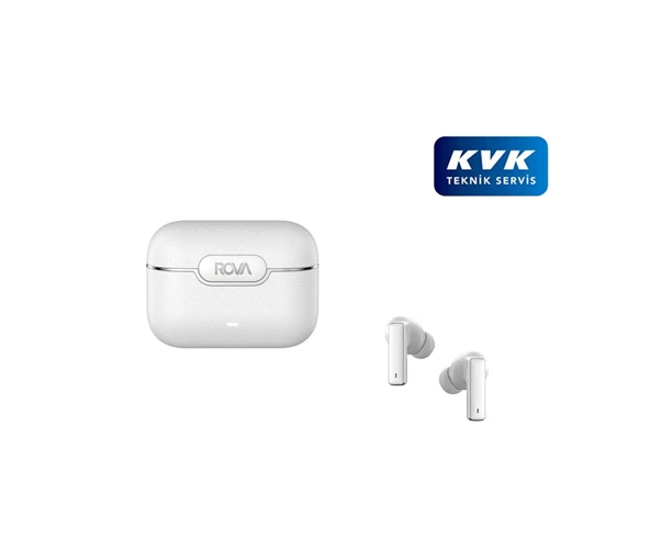Rova BKG509 Hybrid Anc + Enc Pc Dongle Girişli Bluetooth Kulaklık Bt5.4+Edr - Beyaz - 2