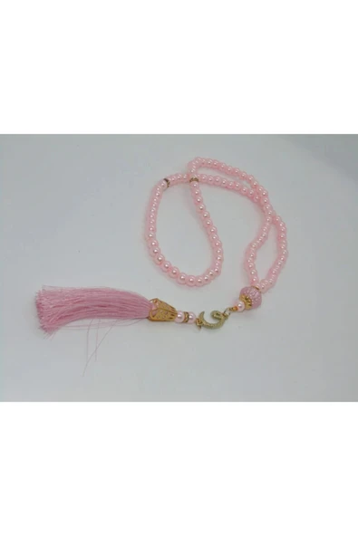 Inci Tesbih Vav Model ( Pembe ) ürün görseli