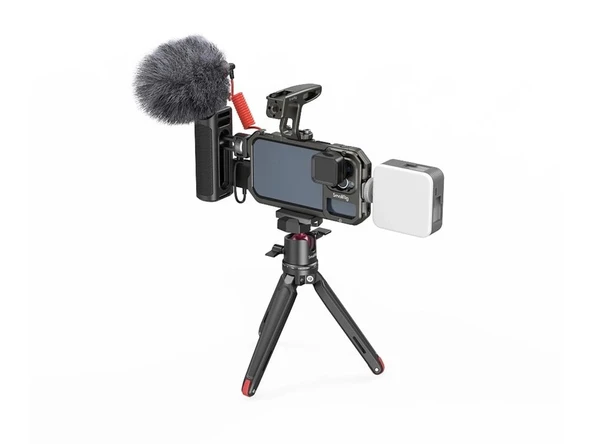 SmallRig 3384B Cep Telefonu Yayın Kiti - Resim 7