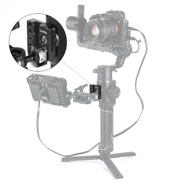 SmallRig BSS2319 Moza Air 2 Gimbal için Montaj Plakası - Resim 3