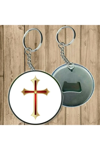 Haç Model Anahtarlık - Açacaklı Anahtarlık