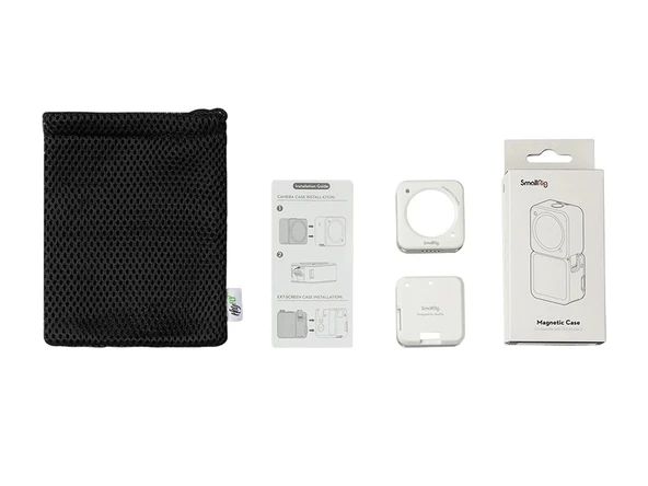 SmallRig 3626 DJI Action2 Manyetik Kasa( Beyaz) - Resim 8